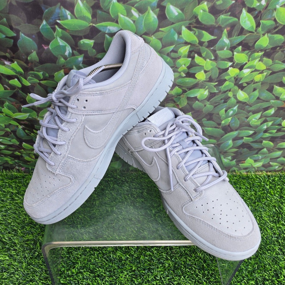Nike Dunk Low Wolf Grey Suede Mens Sneakers DJ6188-001 Size 10.5